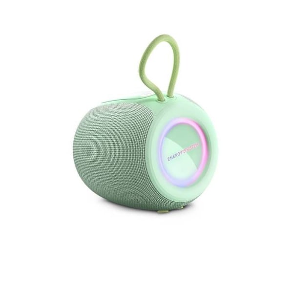 Bloom – Bluetooth-högtalare (Bluetooth 5.3, 18 timmars batteritid, IPX6, True Wireless, 100 % återvunnen plast, LED-belysning) Färgad