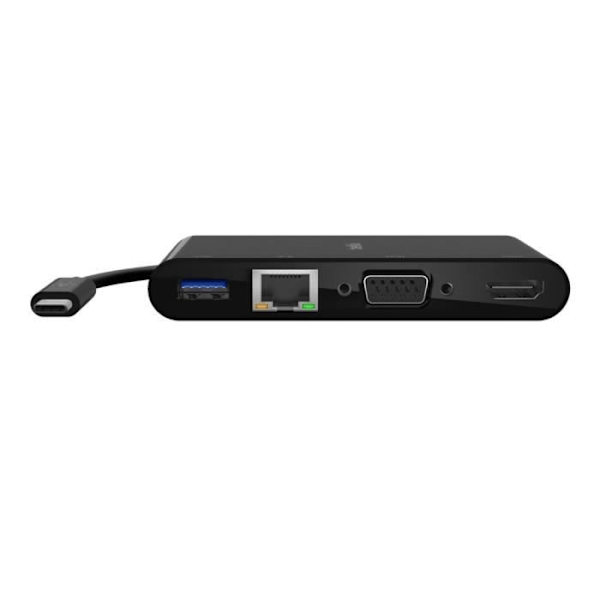 Belkin USB Hub 4 i 1 USB-C HUB (100W PD, HDMI, VGA, RJ45, USB-A)