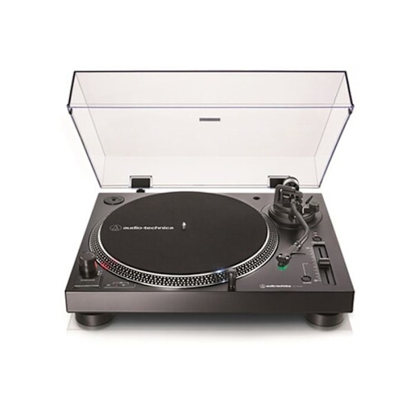 Plastvinyl - Audio-Technica - AT-LP120XUSBBK - USB - Inbyggd förförstärkare - 33 varv stöds
