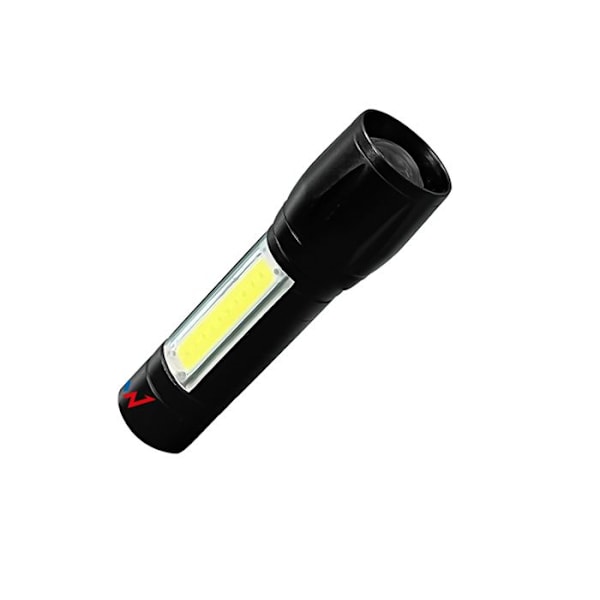 Wonder Wt1501S - Uppladdningsbar LED-ficklampa 150 lumen 9 cm (Svart)