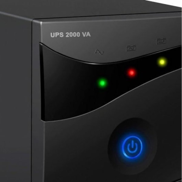SAI - WOXTER - UPS 2000 VA - 1200W - Oavbruten strömförsörjning för kontorsutrustning