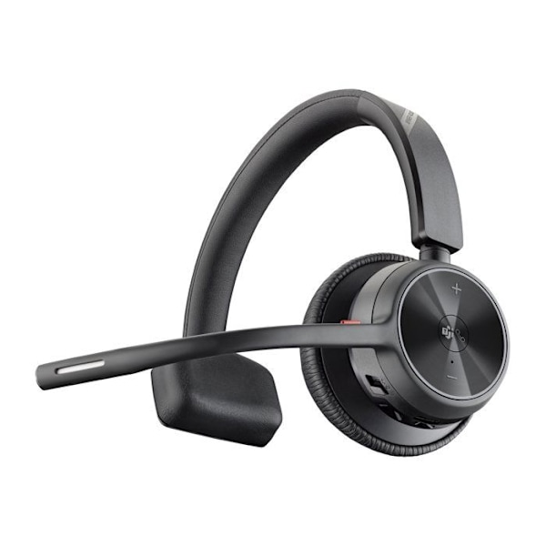 Mikrohörlurar - HP Inc. - Poly Voyager 4310 - Bluetooth - USB-C - Över örat svart