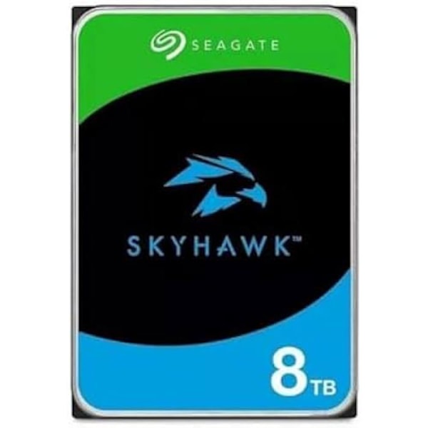 Övervakningshårddisk - SEAGATE - SKYHAWK - 8 TB - SATA 6 Gbit/s - 256 MB