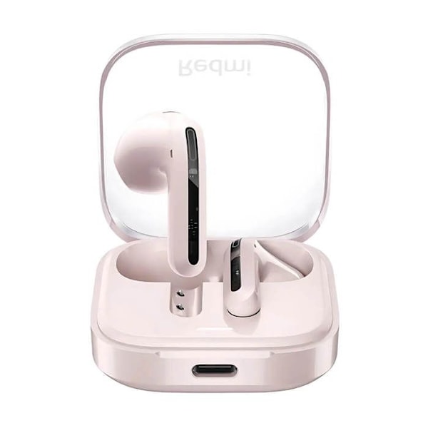 Xiaomi Redmi Buds 6 Active Bluetooth-hörlurar rosa (Transparent Powder) Rosa (transparent pulver)