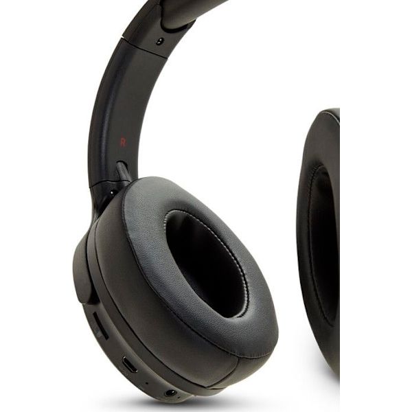 Trådlösa hörlurar - Aiwa - HST250BT - Svart - Bluetooth - Inbyggd mikrofon - Huvudband Svart