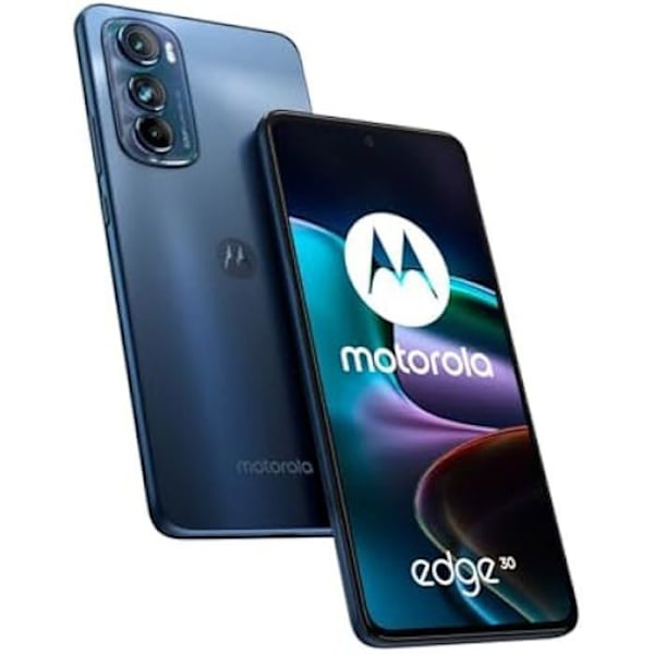 Motorola Edge 30 Smartphone - Grå - Dual SIM - 128 GB - 5G - Android 12 Grå