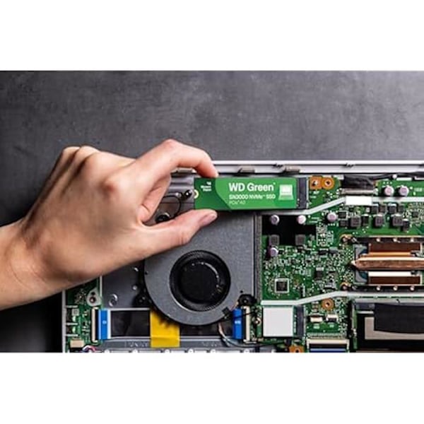WESTERN DIGITAL - WDS200T4G0E - Intern SSD - Green - SN3000 - NVMe - 2 To