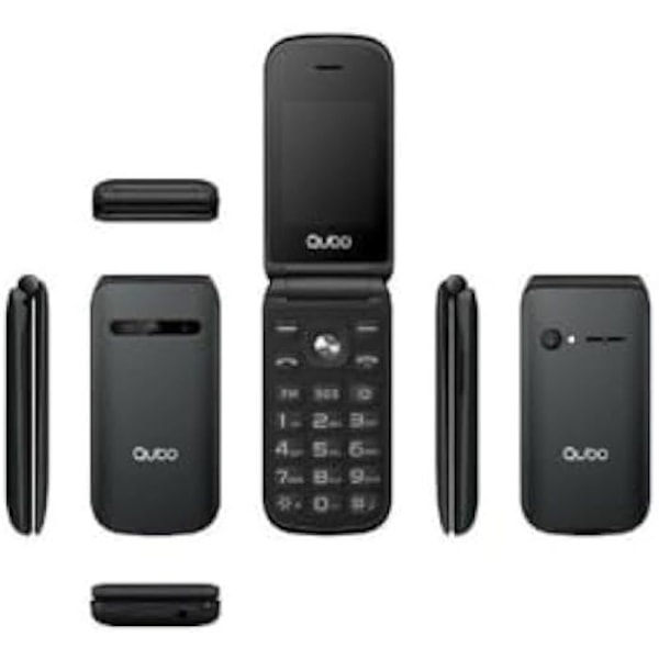 Telefon - QUBO - X-209 - 4G - Modern design - Hög prestanda - Idealisk för alla användningsområden