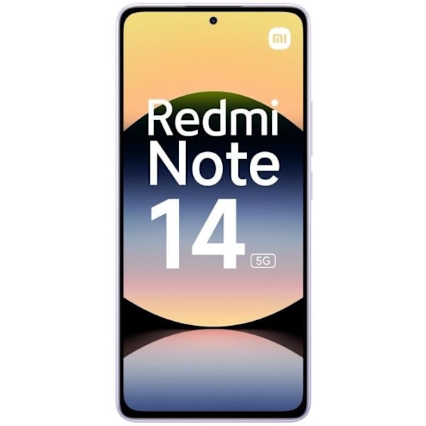 XIAOMI - Redmi Note 14 5G - 8 Go + 256 Go - Lavendel Lila lavendel lila