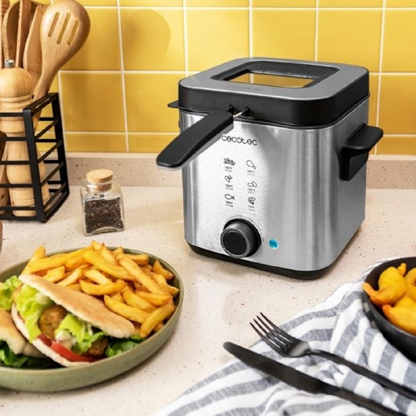 Cecotec Luftfrityr CleanFry Advance 1500 Rostfritt stål