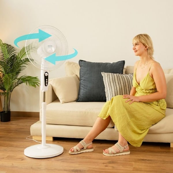 Cecotec Golvfläkt EnergySilence 515 MaxFlow Vit Vit