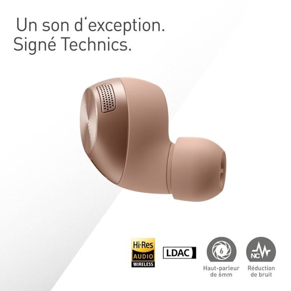 Technics EAH-AZ40M2 Rosa - True Wireless Earbuds - Hörlurar