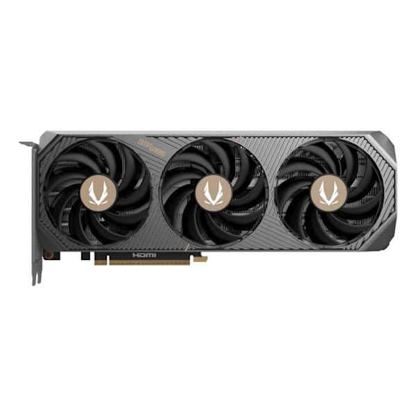 Grafikkort - ZOTAC GAMING - GeForce RTX 5070 - 12GB GDDR7 - DLSS4 - Kompakt SFF-klar Svart