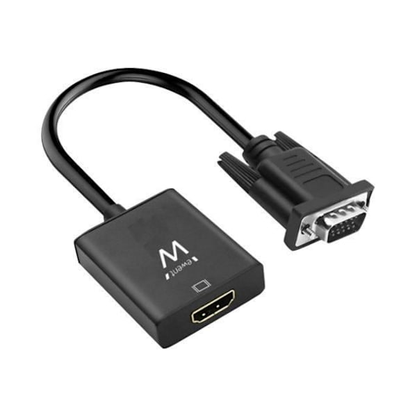 Ewent EW9866 HDMI VGA Video Converter Svart