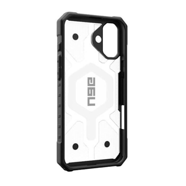 Coque - UAG - iPhone 16 Plus - Antimikrobiell - Förstärkt - Pathfinder Vit/Svart Vit