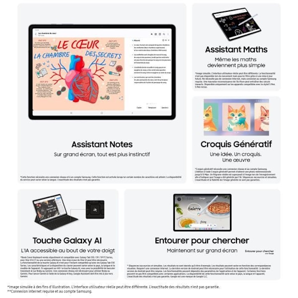 SAMSUNG Galaxy Tab S10+ 12,4" 5G 256 GB Grå