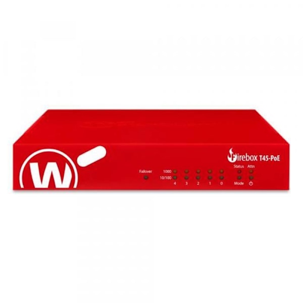 WatchGuard Firebox T45-PoE med 3-års standardstöd (WGT47003-EU)