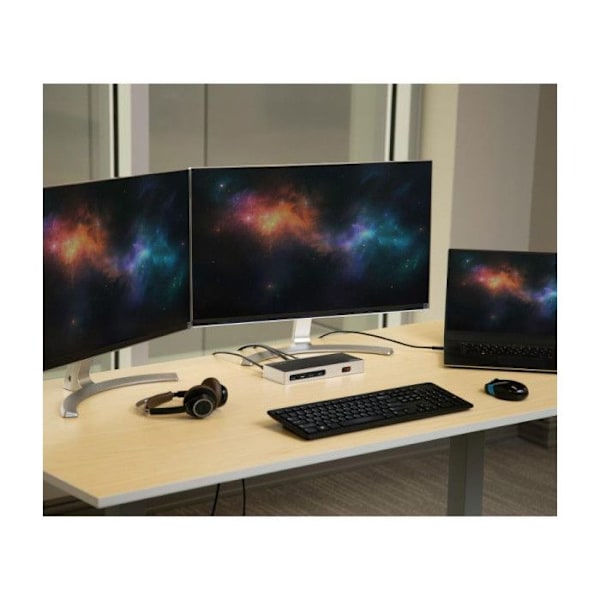 Anslutningsstation - STARTECH.COM - Dubbel 4K-skärm - USB-C - HDMI - DisplayPort