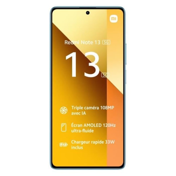 Redmi Note 13 5G Blue 8 GB + 256 GB Blå