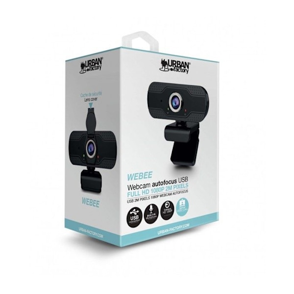 URBAN FACTORY Webbkameror USB Full