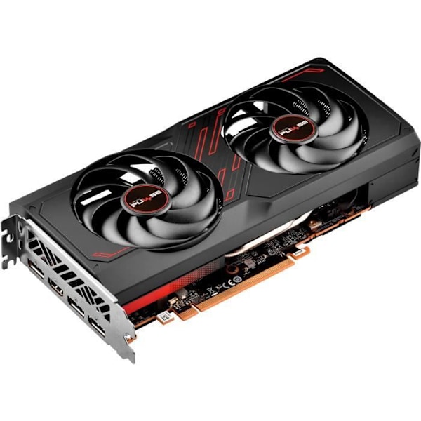 SAPPHIRE - Grafikkort - PULSE AMD RADEON™ - RX 7600 GAMING 8GB GDDR6 - HDMI / TRIPLE DP