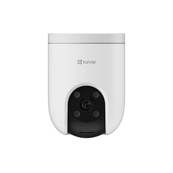 Utomhuskamera - EZVIZ - H8C 2MP - Människodetektering - Färg mörkerseende - Ljus, siren Vit