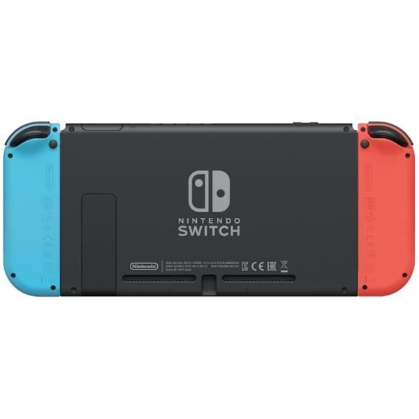 Nintendo Switch-konsol • Neonblå & Neonröd + Nintendo Switch Sports (förinstallerad) + 12 månaders NSO-prenumeration (kod)