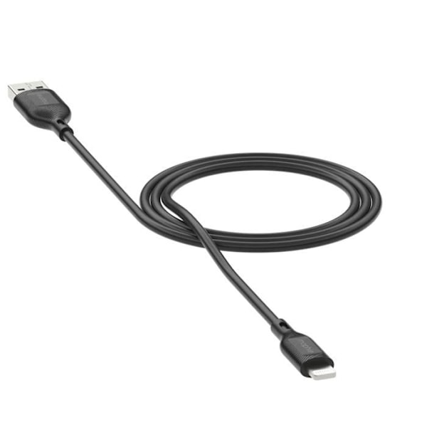 mophie-Essentials-Kabel-USBA-ljus-1M-TPE-FG-Svart-INTL