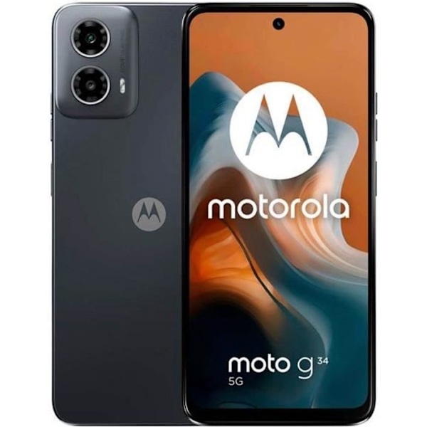 Motorola Moto G34 4GB/128GB svart (kolsvart) Dual SIM XT2363-2