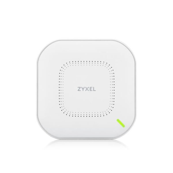 Zyxel True WiFi 6 (802.11ax dual-band), 1,77 Gb/s åtkomstpunkt med Quad Core-processor och dubbla 2x2 MU-MIMO-antenner, kontroll