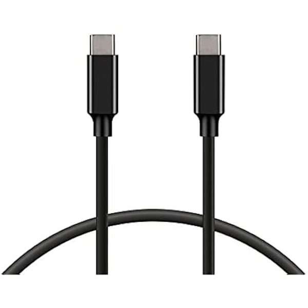 Data-/laddningskabel - KSIX - USB C 100W - Svart - USB-C-kompatibilitet - USB-C-gränssnitt