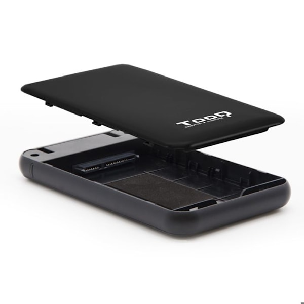 Externt hölje - TooQ - TQE-2528 - USB 3.1 - S-ATA - 4To - 2,5 tum