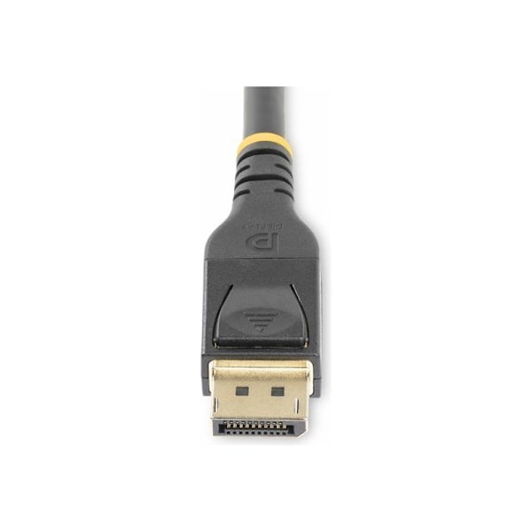 StarTech.com 50 fot (15 m) VESA-certifierad Active DisplayPort 1.4-kabel, DP8K DisplayPort-kabel med HBR3, HDR10, MST, DSC 1.2, HDCP 2.2, 8