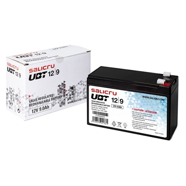Batteri till SAI Salicru UBT 013BS-02 12/9 9 Ah 12V