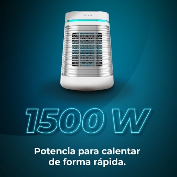 Cecotec Bordsvärmare i keramik ReadyWarm 1550 Max Ceramic Rotate Vit Vit