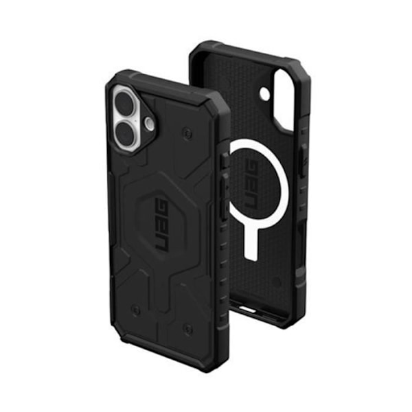 Fodral - UAG - iPhone 16 Plus - Antimikrobiell - Förstärkt - Pathfinder Svart Svart