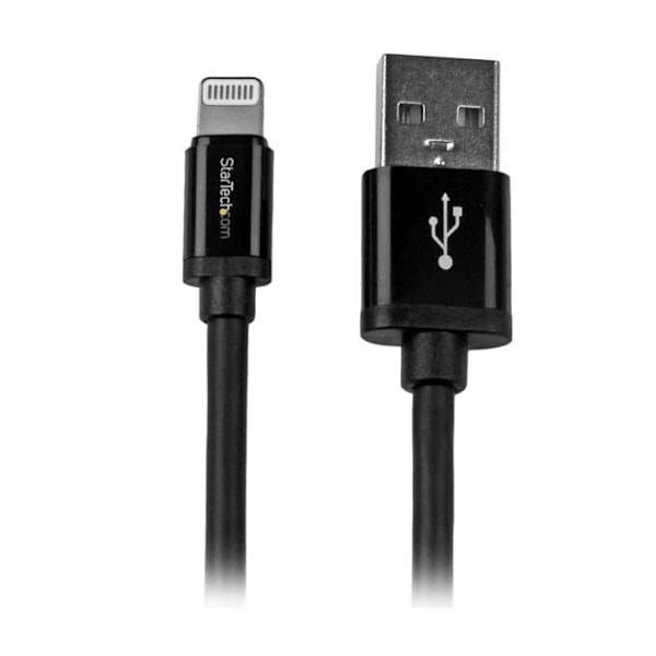 Lightning-kabel till USB - STARTECH - 2 m - Vit - Synkronisering och laddning - MFi