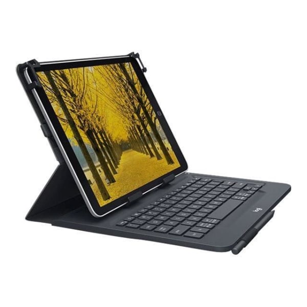 Logitech Universal Wireless Bluetooth 3.0 QWERTY Spanskt tangentbord och fodral