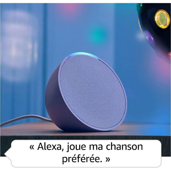 Smart högtalare - AMAZON - Echo Pop - Lila - Trådlös