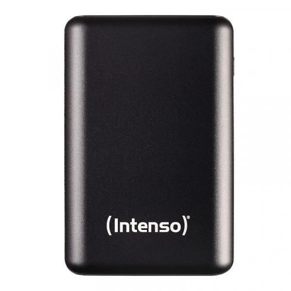 Extern batteri - INTENSO - Modell 7322430 - 10000mAh - Litium-polymer - USB-C och USB-A Antracit