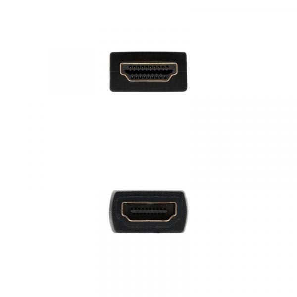 Nanokabel 10.15.1013. Kabellängd: 3 m, Anslutning 1: HDMI Typ A (Standard), Anslutning 1 kön: Hane, Anslutning 2: HDMI