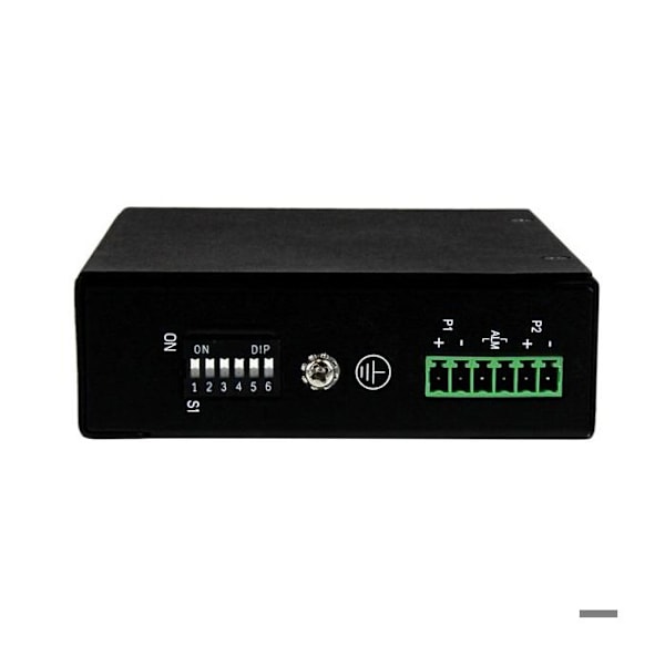 STARTECH 5-portars ohanterad industriell Gigabit Ethernet-switch - Väggmonterad / DIN-skena GbE-switch - 2 lager