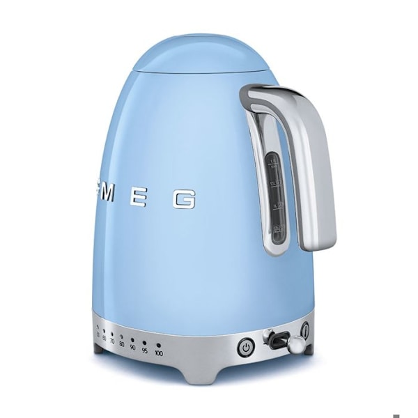 Smeg Trådlös vattenkokare 1.7l 2400w pastellblå - klf04pbeu