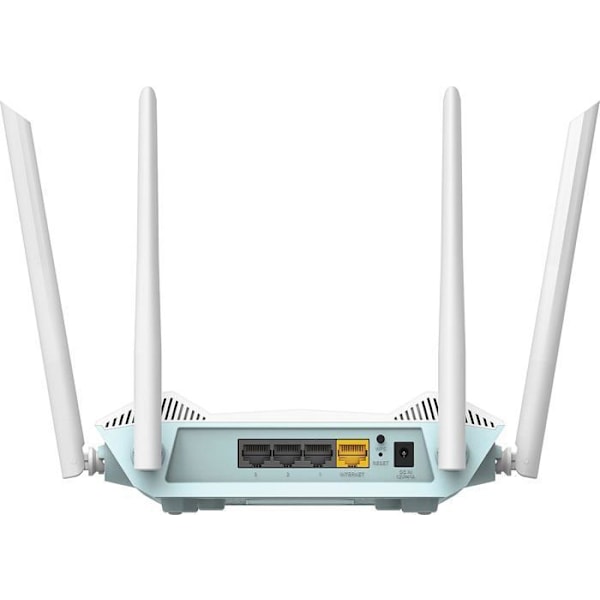 Router - D-Link - AX1500 - Wi-Fi 6 - Dualband (2,4 GHz / 5 GHz) - 4 Gigabit Ethernet-portar