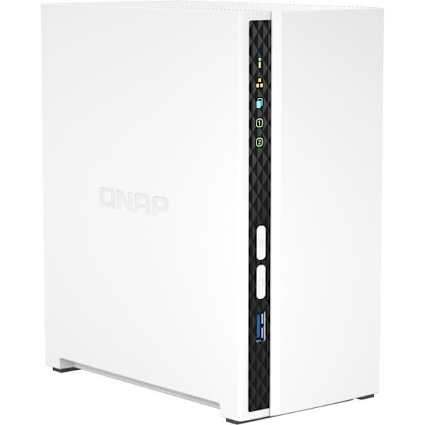 Server NAS - QNAP - TS-233 - 2 fack - 2 Go