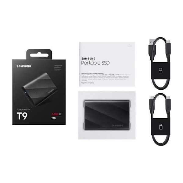 SAMSUNG Extern SSD T9 4 TB MU-PG4T0B/EU