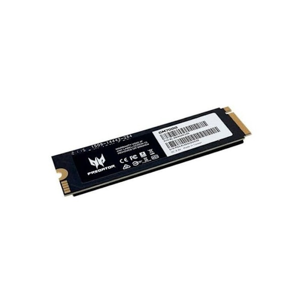 SSD - ACER - GM7000 - 1 To - M.2 - PCIe 4.0 x4 - 7400 MB/s