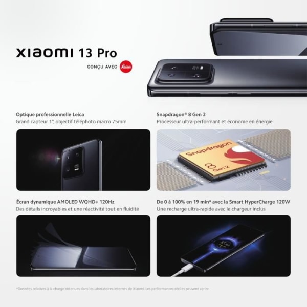 Smartphone - XIAOMI - 13 Pro 256 GB - Dual SIM - 12 GB RAM - Android