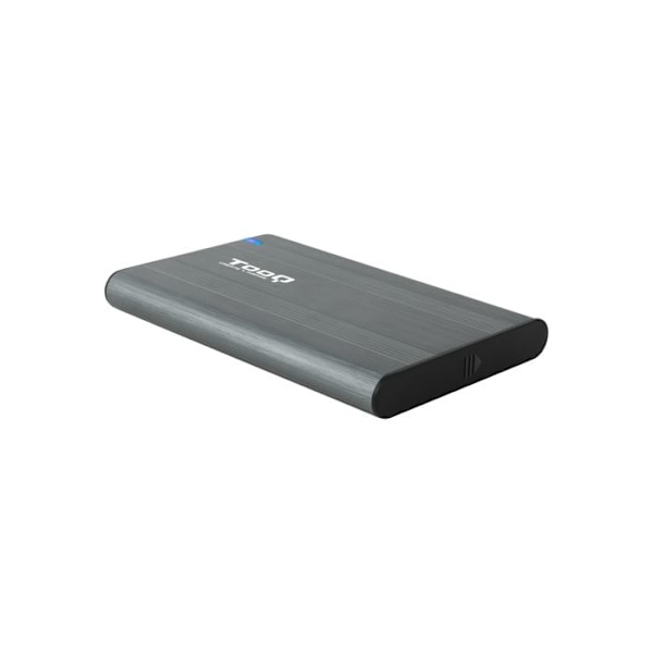 Fodral - station för PC-komponent Tooq - TQE-2503G - Externt fodral för 2,5" hårddisk/SSD, grå färg