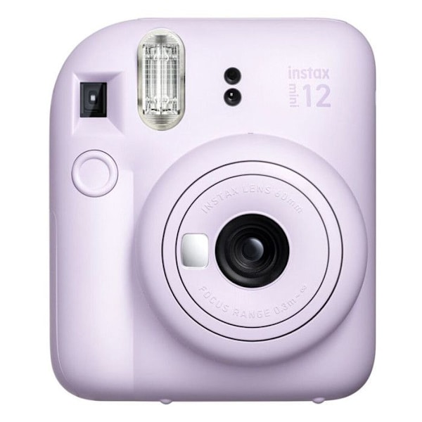 Sofotografiapparat - Fujifilm - Instax Mini 12 - Lila - Inbyggd blixt - Selfie-spegel